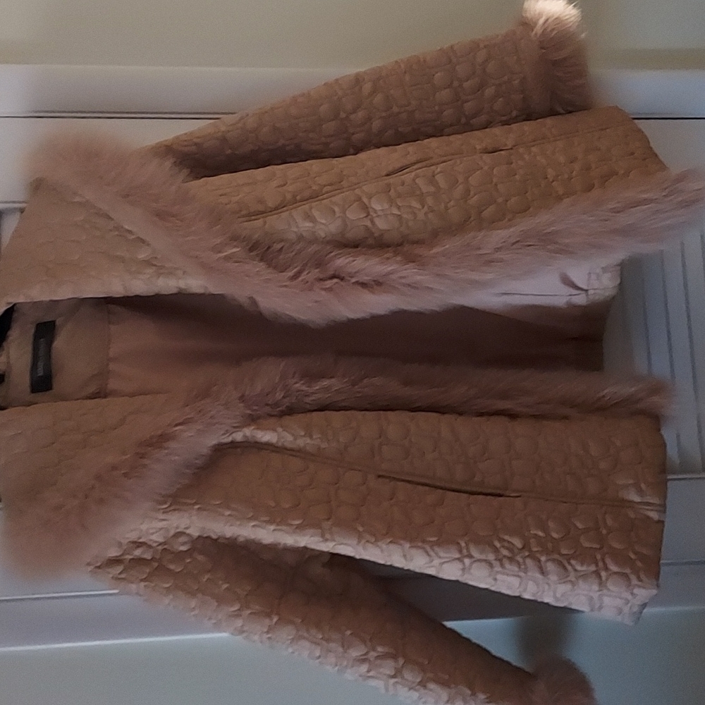 Marina Rinaldi fur trim coat